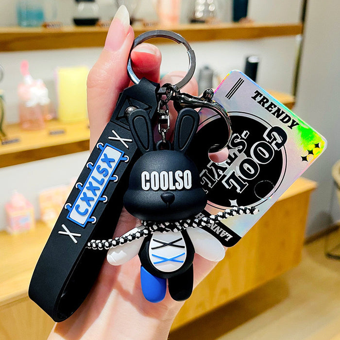 Wholesale Cartoon keychain cute doll backpack car pendant chain decoration