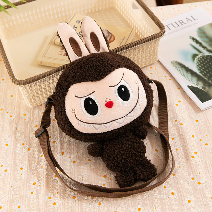 Wholesale Cartoon  Children' s Plush Toy Backpack Cute Cartoon Doll Backpack