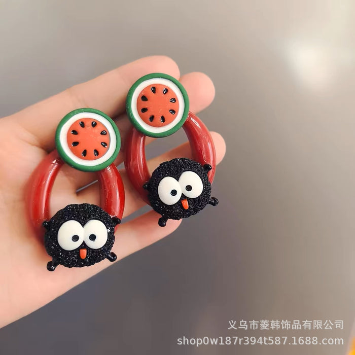 Wholesale Handmade Niche Design Silver Needle Personality Earrings