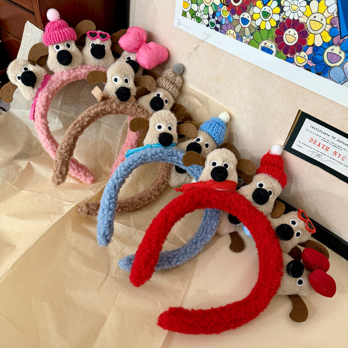 Wholesale  Sweet and Cute Cartoon Puppy  Headbands