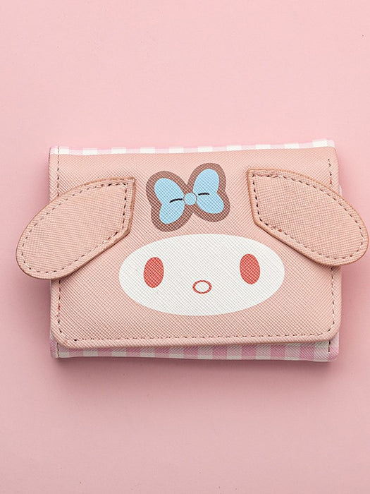 Wholesale Cartoon Cute Heart-Shaped Leather Coin Purse Everyday Wallet