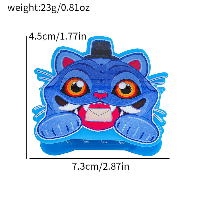 Wholesale Kpop Acrylic Material Handmade Hair Claw Clip