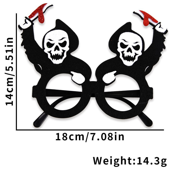 Wholesale Glasses Funny Photo Props Ghost Festival Party Decoration Supplies  Cartoon Plastic Glasses