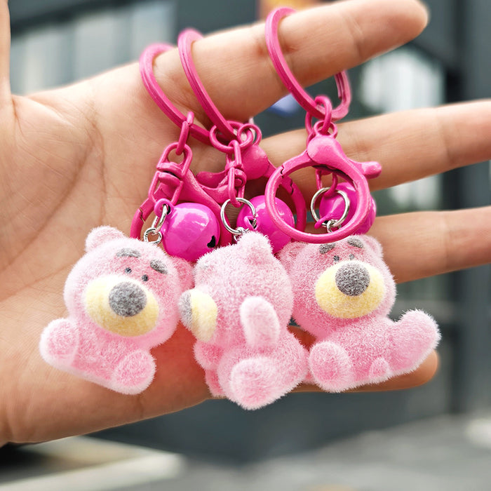 Wholesale Resin Cute Plush Phone Chain Keychain