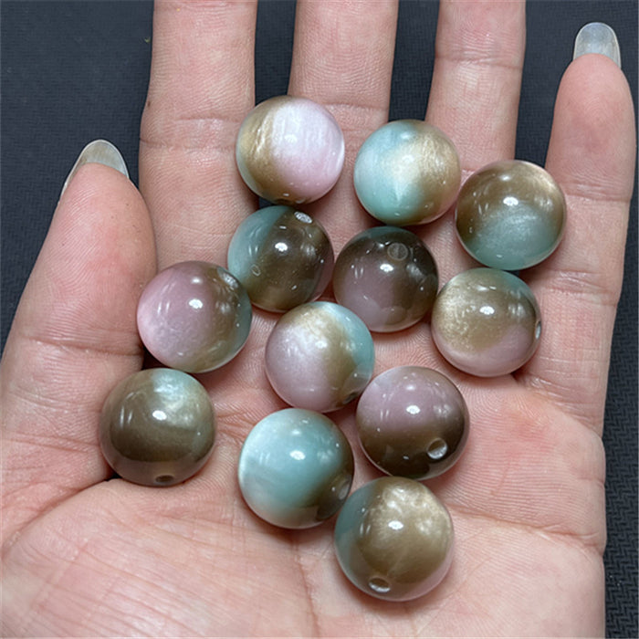 Wholesale 200pcs 16MM Cat Eye Resin Beads JDC-BDS-Xiaox003