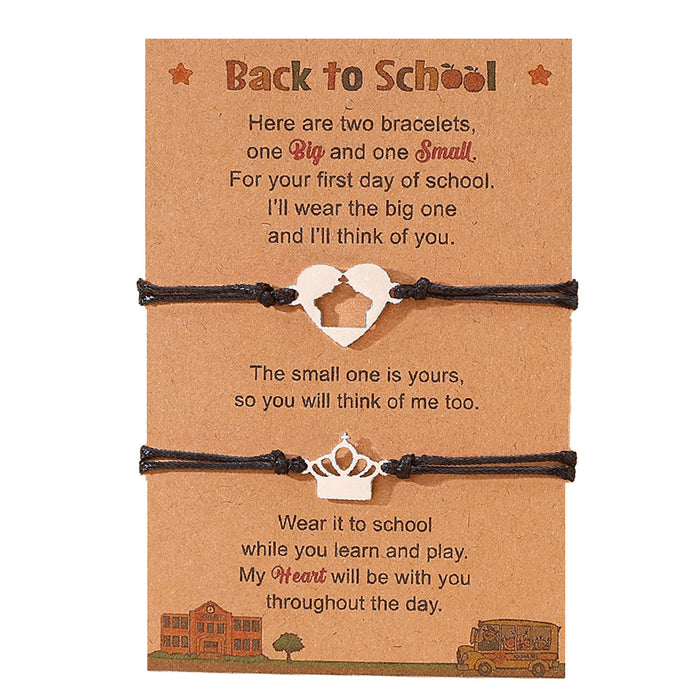 Wholesale Hand rope creative stainless steel hand woven bracelet