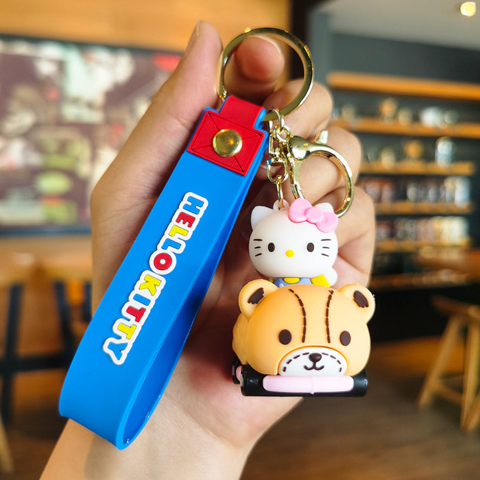 Wholesale Cartoon Doll Silicone Keychain JDC-KC-Tingm231