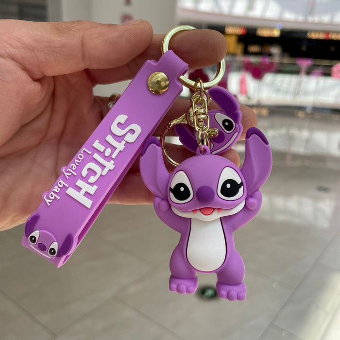 Wholesale Keychain Soft Plastic Doll Car Keychain Cute Pendant Couple Birthday Gift Wholesale