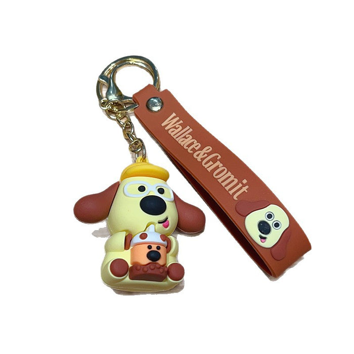 Wholesale Cartoon cute keychain for bags and cars