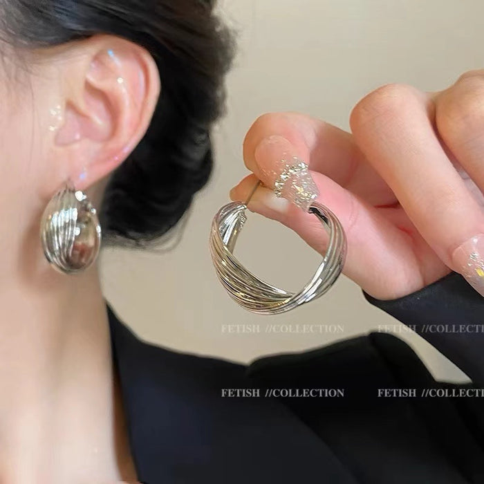 Wholesale Personality Large Hoop Earrings