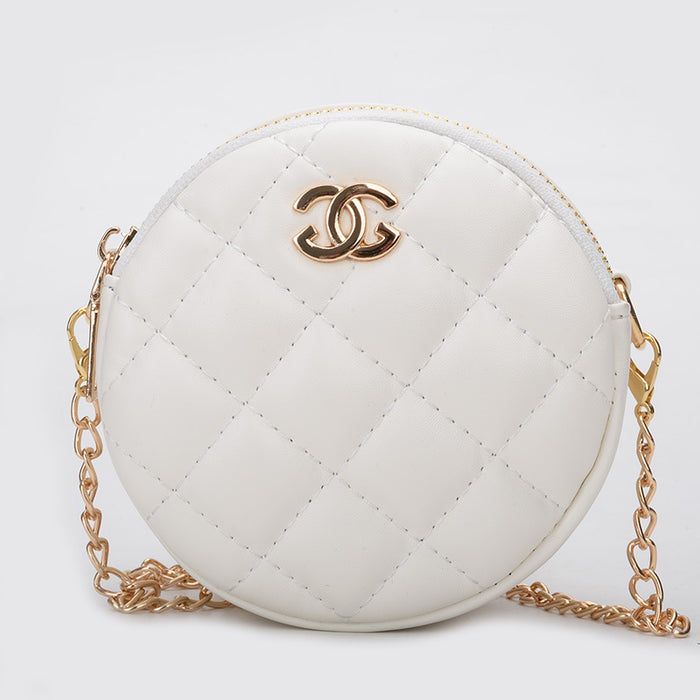 Wholesale Princess Small Round BagChildren's Bag Chain Bag Cute Shoulder Crossbody Bag Children's Change Decorative Bag