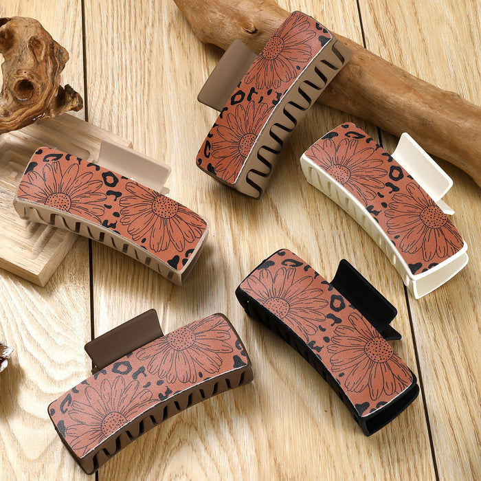 Wholesale multi-color orange Black Hair Clips