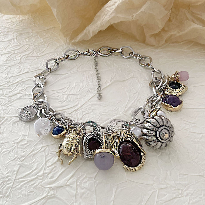 Wholesale pendant chain necklace literary all-match women