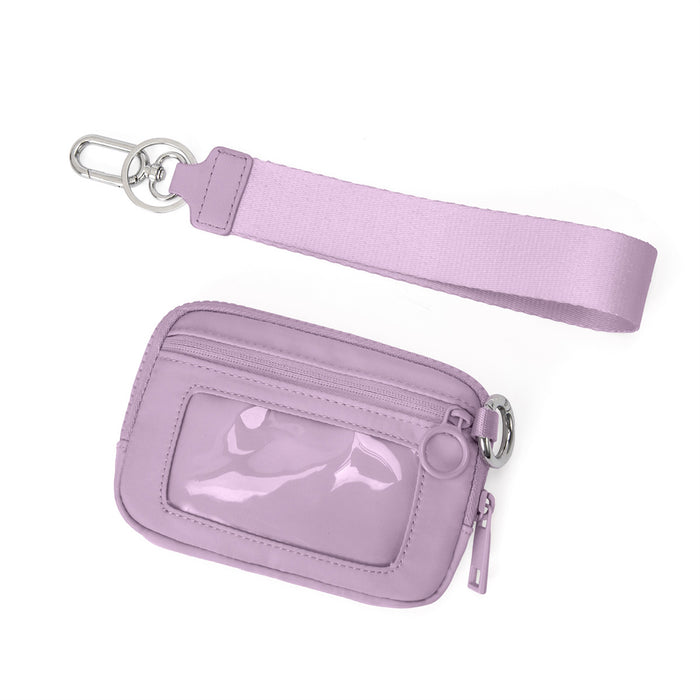 Wholesale Waist Bag Polyester Waterproof Chest Bag Card Bag Wrist Bag Portable Bank Card Change Cosmetics Bag