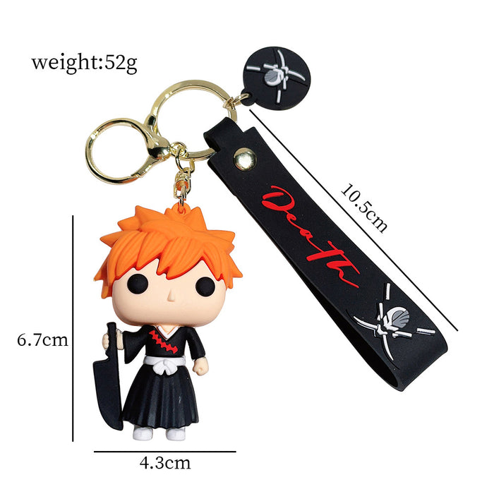 Wholesale Cartoon Silicone Doll Keychain JDC-KC-QiChao036