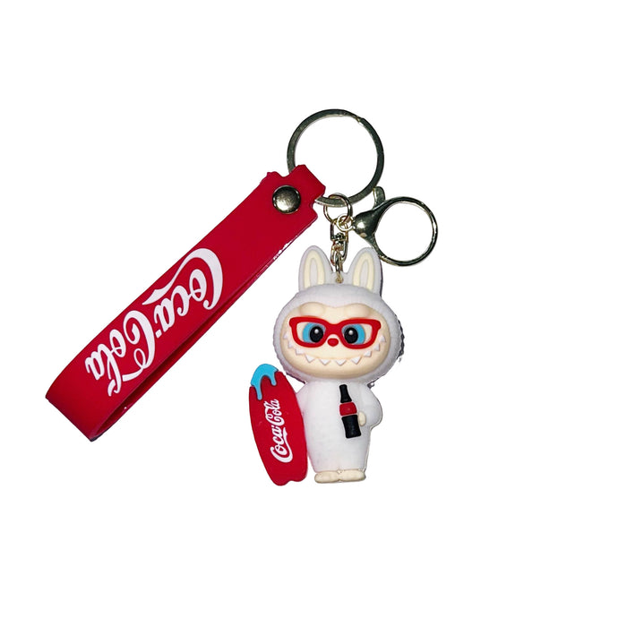 Wholesale Doll-themed surfing keychains