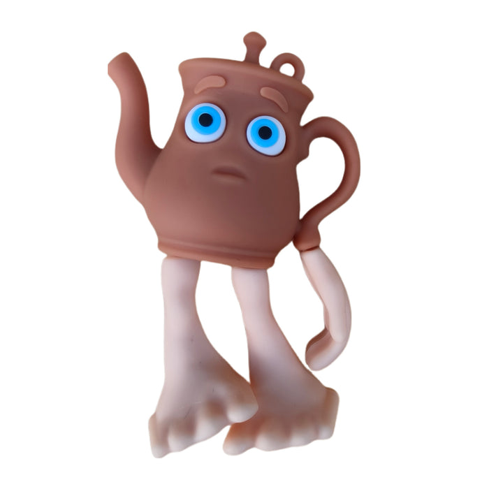 Wholesale Soft plastic doll keychain pendant three-dimensional souvenir holiday gift