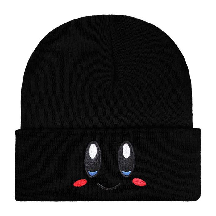 Wholesale Big Eyes Smiley Cartoon Cute Acrylic Wool Knitted Hat JDC-FH-Shengn003