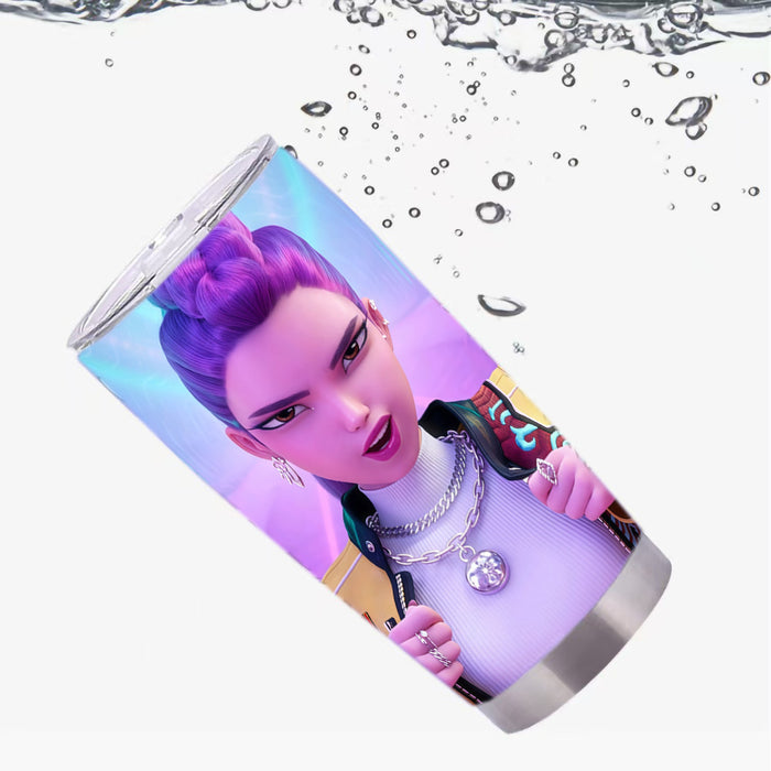 Wholesale 20oz K-pop Cartoon Print Stainless Steel Insulated Cup