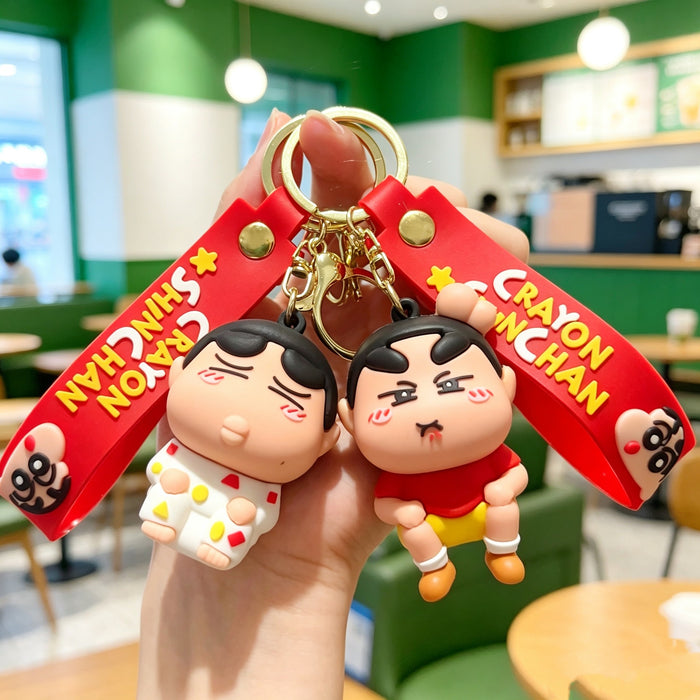 Wholesale Cute Silicone Cartoon Keychain Decorative Accessory for Car Keys MOQ≥2
