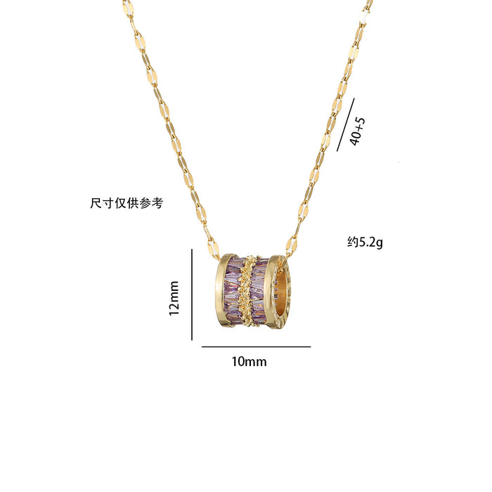 Wholesale Necklace zircon design, letter necklace, collarbone chain