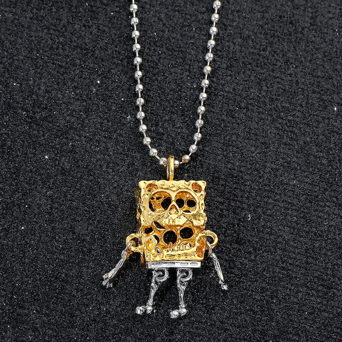 Wholesale Hollow Skeleton Long Necklace