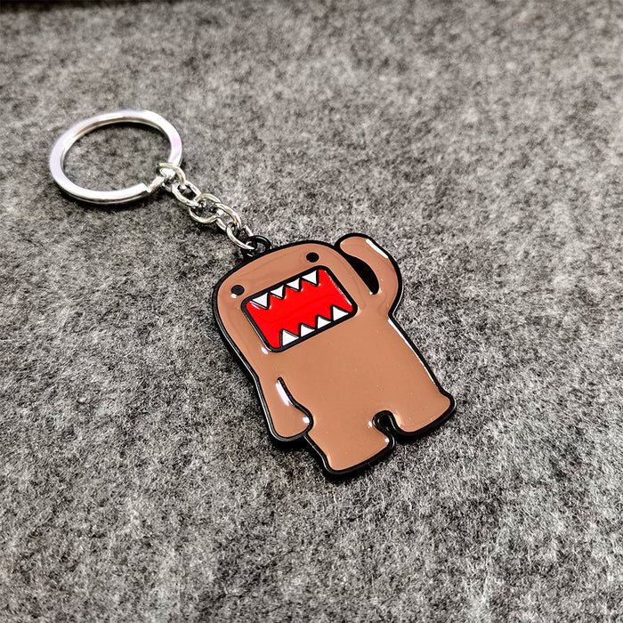 Wholesale Zinc alloy cartoon monster metal keychain