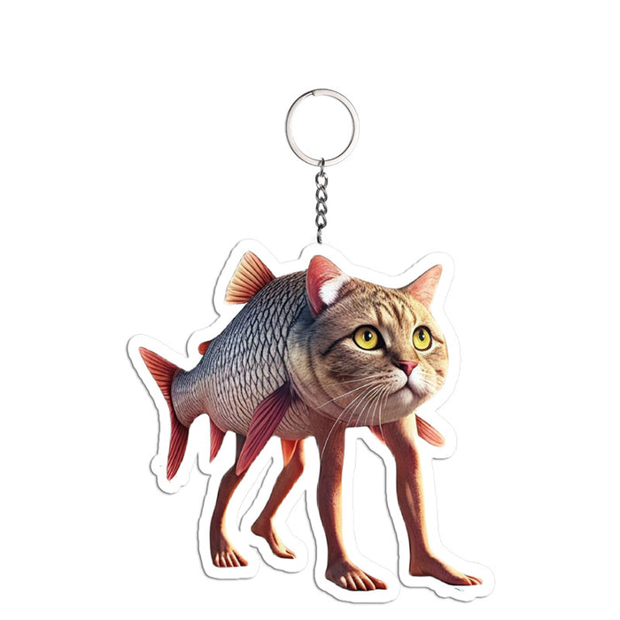 Wholesale Acrylic keychain Shanhaijing abstract backpack ornament