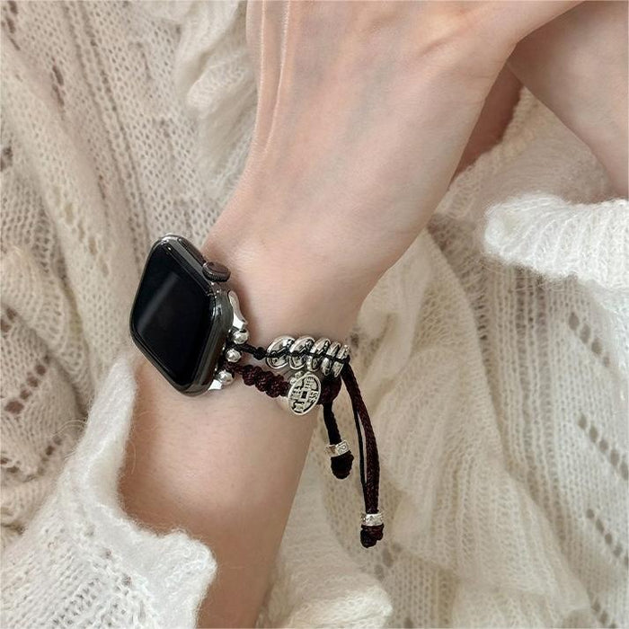 Wholesale Watch Bands Summer Vintage Multifunctional Woven Soft Case Full-Cover