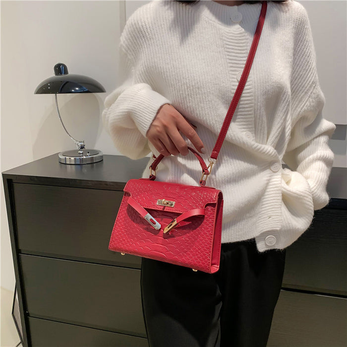 Wholesale Popular Fashion Handbag, New Fashionable Single Shoulder Simple Crossbody Commuter Small Square Bag