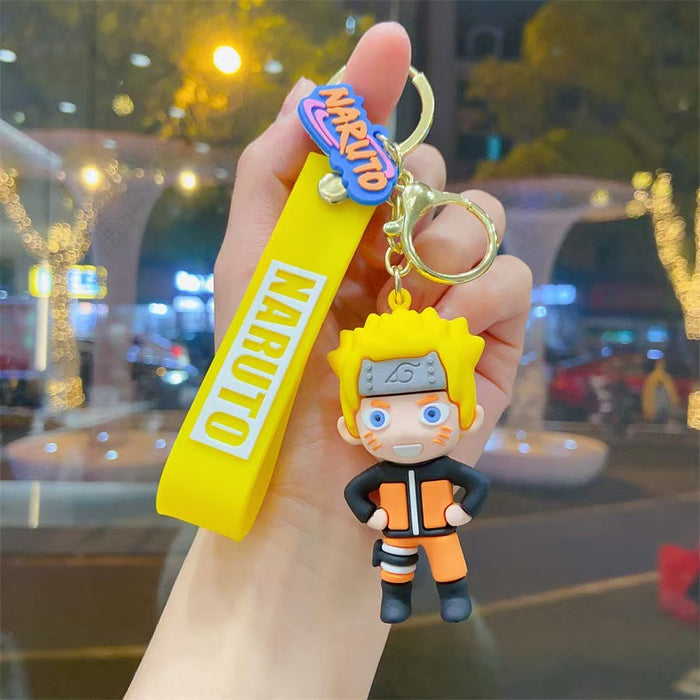 Wholesale  PVC Cartoon Couple Keychain