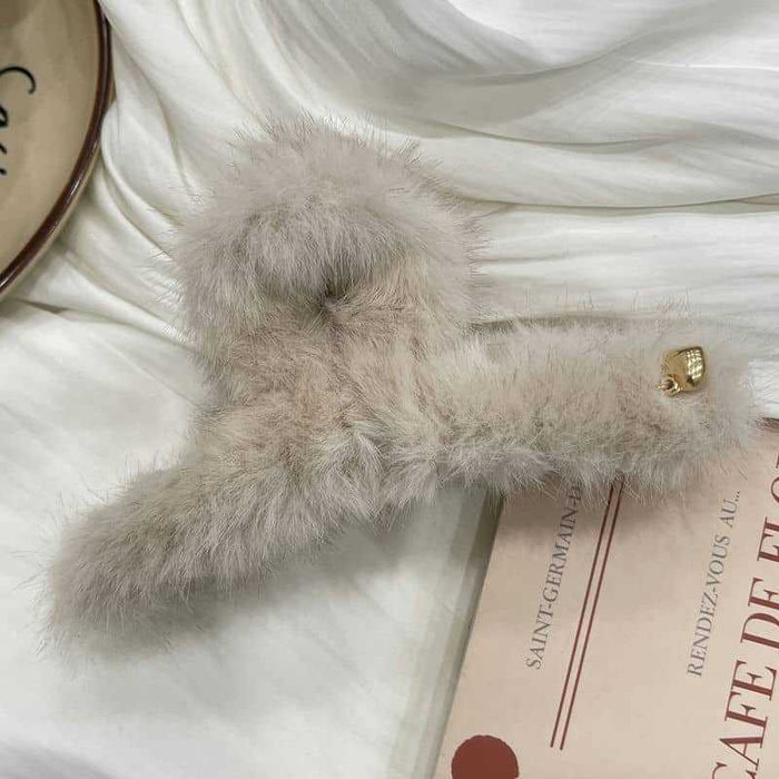 Wholesale Plush Love Grab Hair Clips