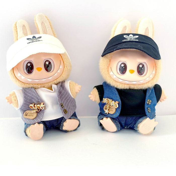 Wholesale Doll Clothes,  Vinyl Doll Clothes,  Denim Vest,  Casual Small Vest Outerwear