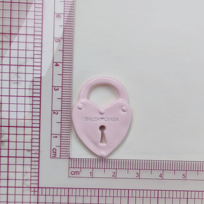 Wholesale Hollow Alloy Love Bag Accessories DIY Necklace Earrings Accessories Material