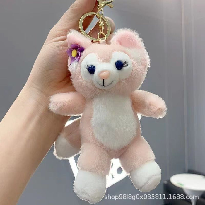 Wholesale Plush Pendant Dish Key Doll Doll Small Hanging Key Schoolbag Pendant