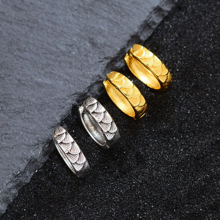 Wholesale Fashionable Koi Ear Ring Earrings with Advanced Design, Good Luck, Light Luxury, Niche Earrings and Accessories