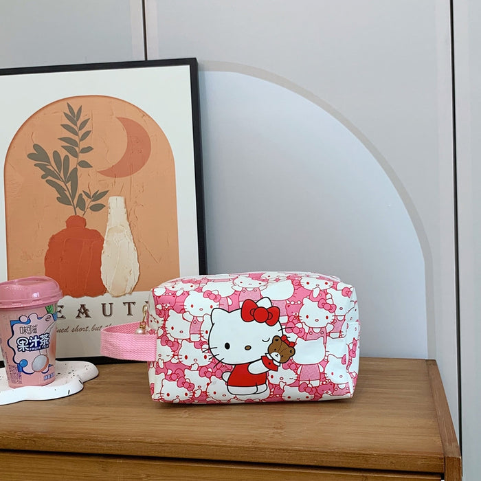 Wholesale Cartoon pencil case, large capacity, multifunctional, high aesthetic value, cute girl, elementary school stationery bag, creative zero wallet pencil case