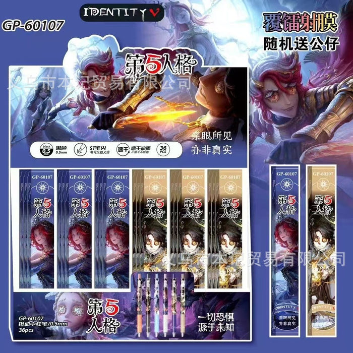 Wholesale cute cartoon 0.5mm student clickable ballpoint pens