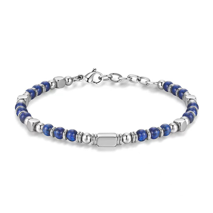 Wholesale Pine Nets Purple Emperor Pine Bracelet Adjustable Stainless Steel Bead Bracelet Unisex