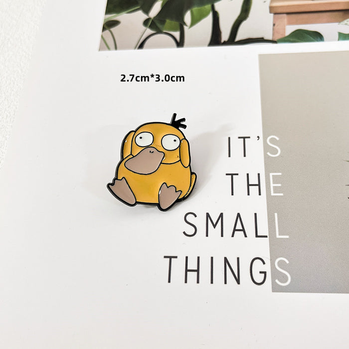 Wholesale Alloy brooch cute anime badge cartoon couple backpack decoration pin accessories