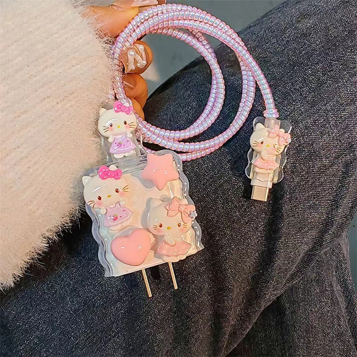 Wholesale Cute Cartoon 20W Charger Protective Case