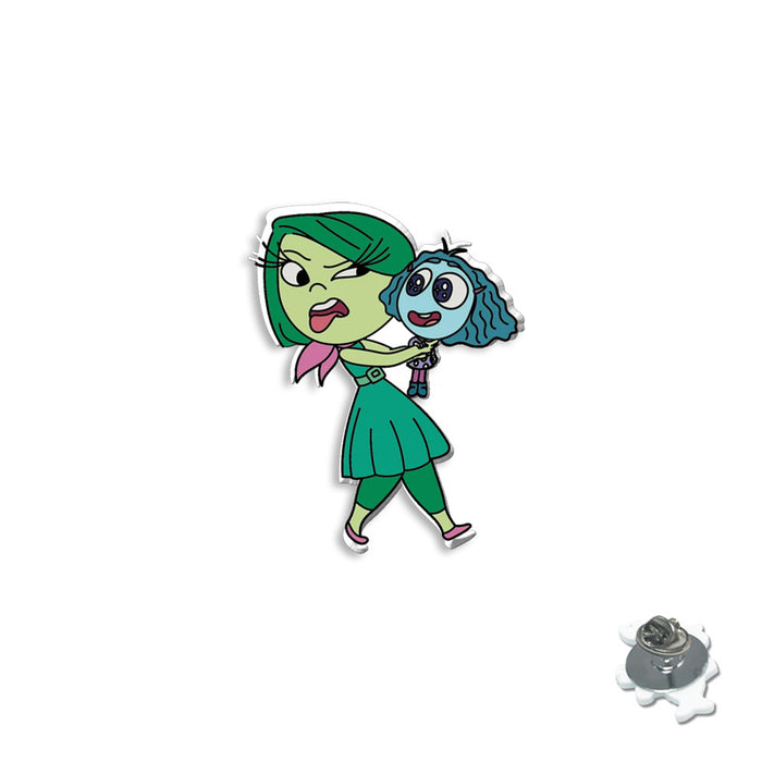 Wholesale brooch acrylic animation cute resin collar pin