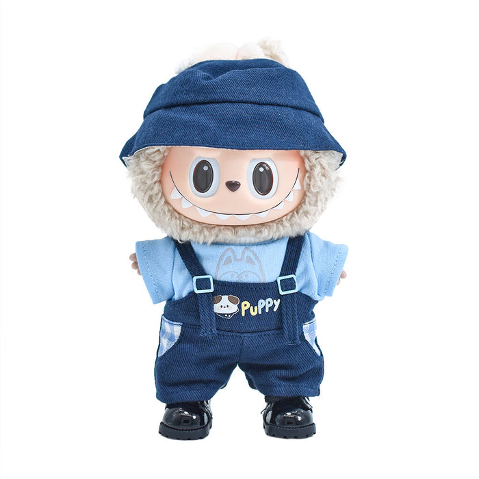 Wholesale Clothes suit Vinyl Face Rab Cloth Doll Clothes Change