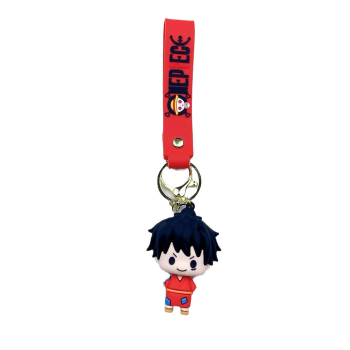 Wholesale Anime Keychain Luffy Nami Sanji Zoro Keychain Doll Bag Pendant Ornaments JDC-KC-YaEn002