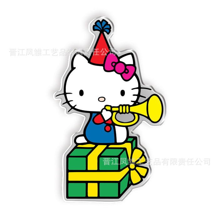 Wholesale 20pcs Cute cat acrylic Shoes Charms accessories