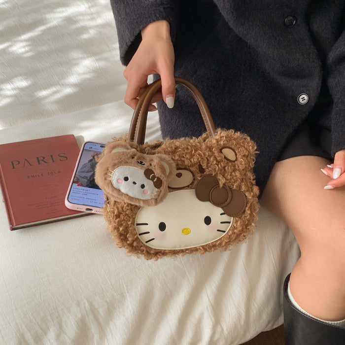 Wholesale Cute cartoon leopard print f crossbody shoulder bags