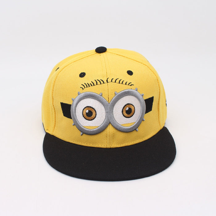 Wholesale Cute Cartoon Parent-Child Flat Brim Hip Hop Baseball Cap