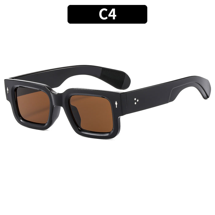 Wholesale Men' s Square Small Arrow Sunglasses for Sun Protection