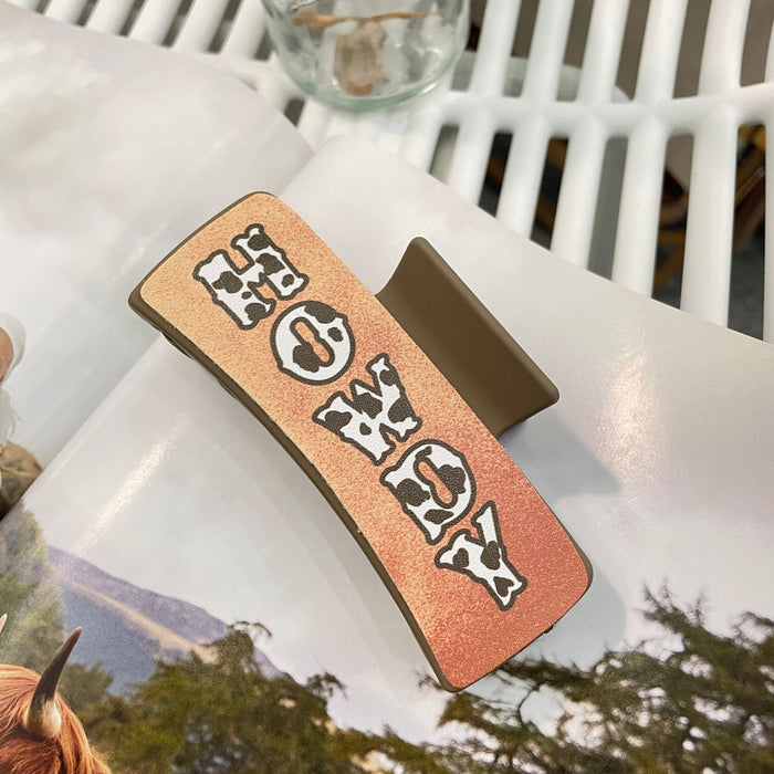 Wholesale  square hairpin patch temperament simple Hair Clips