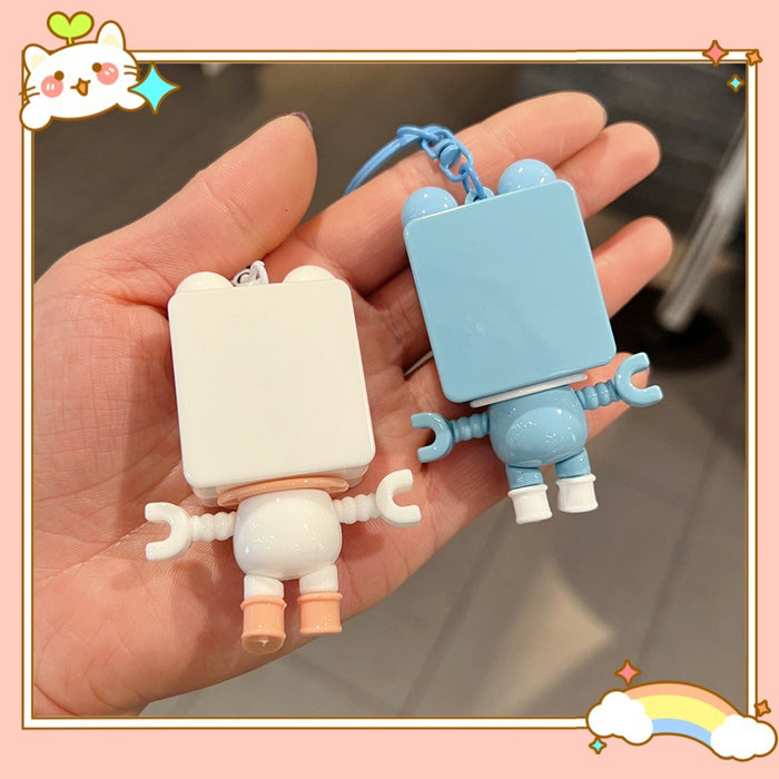 Wholesale 5 PCS Cute PVC cartoon puppy keychains